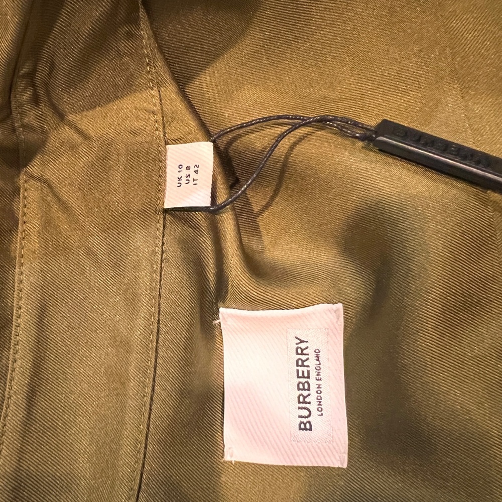 Burberry Olive Green shirt - Picture 4 of 5